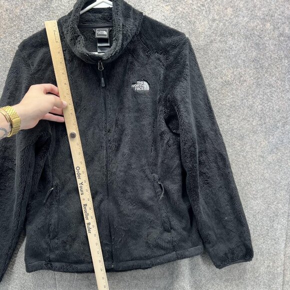 The North Face Fleece Jacket Womens Medium Black Osito 2 Soft Full Zip - Picture 5 of 12